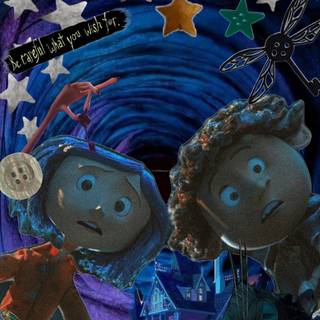 Coraline aesthetic wallpaper