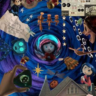 Coraline aesthetic wallpaper