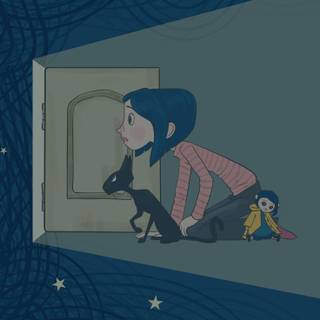 Coraline aesthetic wallpaper