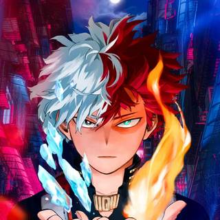 Shoto drip wallpaper