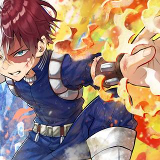 Shoto drip wallpaper