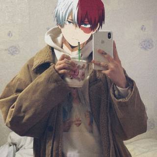 Shoto drip wallpaper