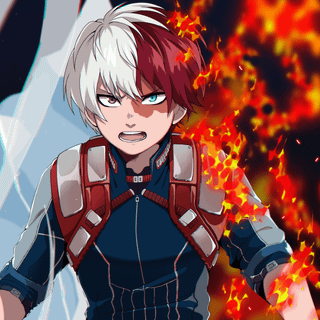 Shoto drip wallpaper