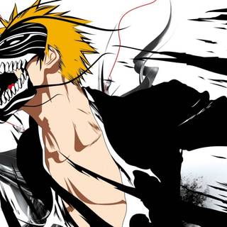 Bleach Hollow Mask poster wallpaper