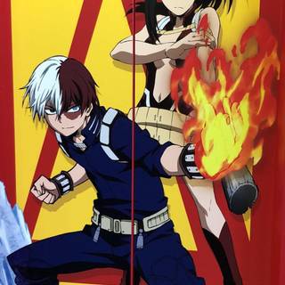 Shoto drip wallpaper