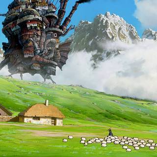 Studio Ghibli Howl’s Moving Castle wallpaper