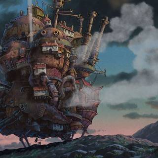 Studio Ghibli Howl’s Moving Castle wallpaper