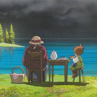 Studio Ghibli Howl’s Moving Castle wallpaper