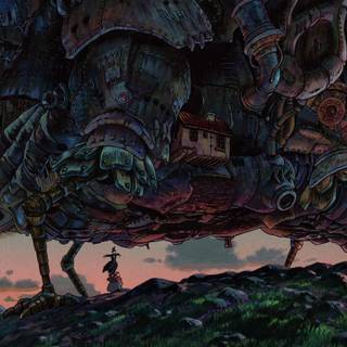 Studio Ghibli Howl’s Moving Castle wallpaper