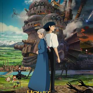 Studio Ghibli Howl’s Moving Castle wallpaper
