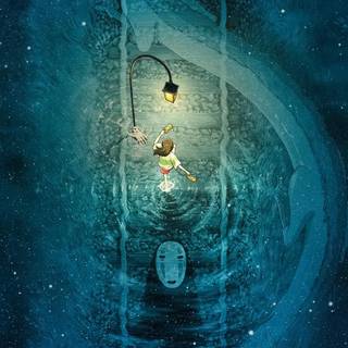 Studio Ghibli Spirited Away poster wallpaper
