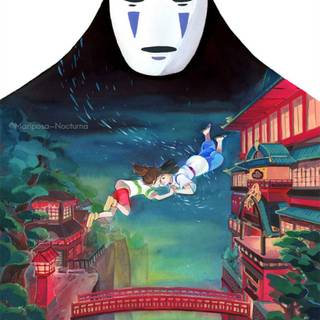 Studio Ghibli Spirited Away poster wallpaper