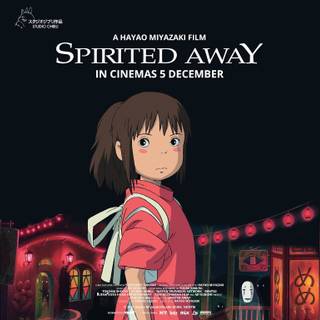 Studio Ghibli Spirited Away poster wallpaper