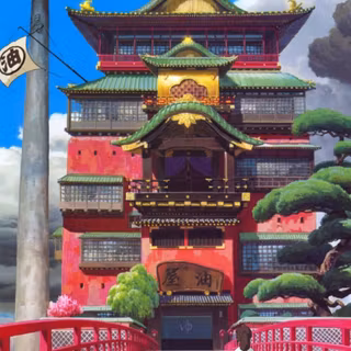 Studio Ghibli Spirited Away poster wallpaper