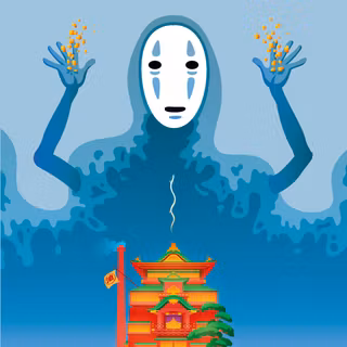 Studio Ghibli Spirited Away poster wallpaper