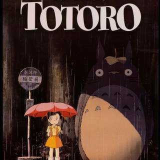 Studio Ghibli Totoro poster wallpaper