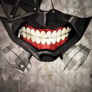 Tokyo Ghoul Kaneki mask wallpaper