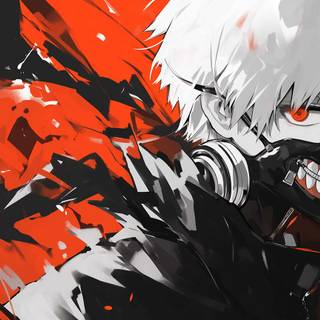 Tokyo Ghoul Kaneki mask wallpaper