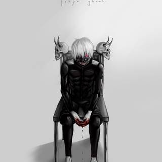 Tokyo Ghoul Kaneki mask wallpaper