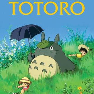 Studio Ghibli Totoro poster wallpaper