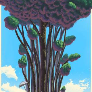 Studio Ghibli Totoro poster wallpaper