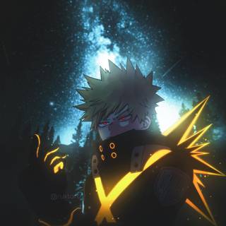 Bakugo drip wallpaper