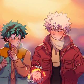 Bakugo drip wallpaper