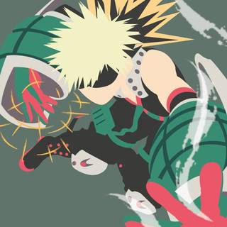 Bakugo drip wallpaper
