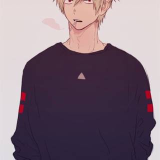 Bakugo drip wallpaper