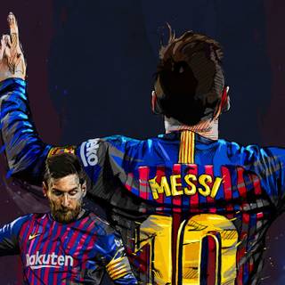 Leo Messi PC wallpaper