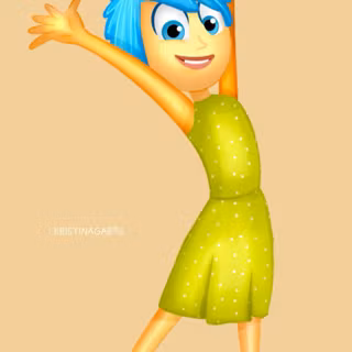 Cute Joy Inside Out wallpaper