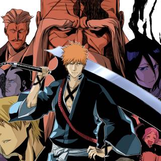 Bleach manga 4k wallpaper