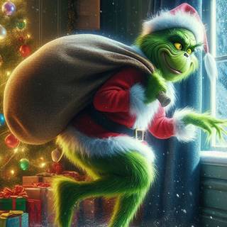 Grinch Merry Christmas wallpaper