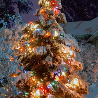 4k Christmas phone wallpaper