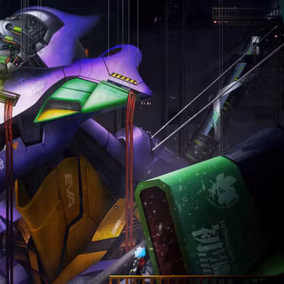 Evangelion desktop 4k wallpaper