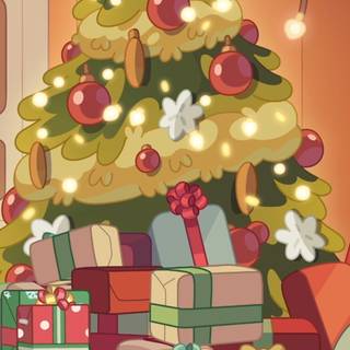 4k Christmas phone wallpaper