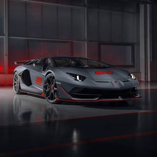 Lamborghini Aventador SVJ 4k PC wallpaper