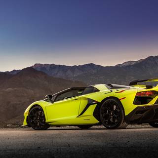 Lamborghini Aventador SVJ 4k PC wallpaper