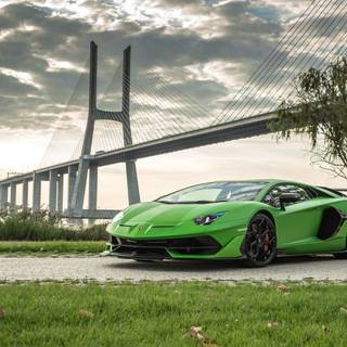 Lamborghini Aventador SVJ 4k PC wallpaper