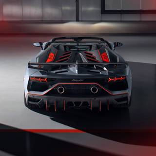 Lamborghini Aventador SVJ 4k PC wallpaper