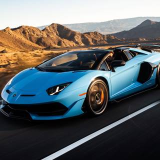 Lamborghini Aventador SVJ 4k PC wallpaper