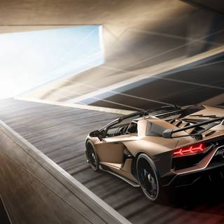 Lamborghini Aventador SVJ 4k PC wallpaper