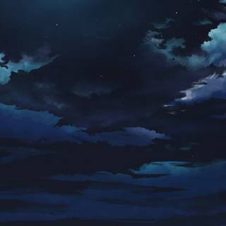 Relaxing anime phone wallpaper