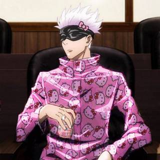 JJK Hello Kitty wallpaper