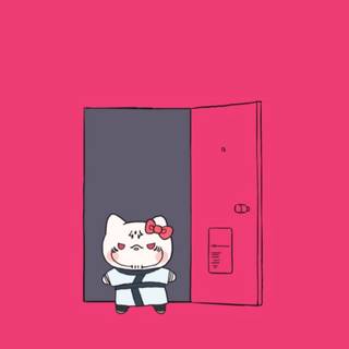 JJK Hello Kitty wallpaper