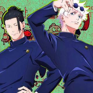 JJK Hello Kitty wallpaper