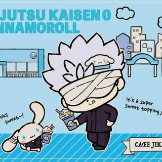 JJK Hello Kitty wallpaper