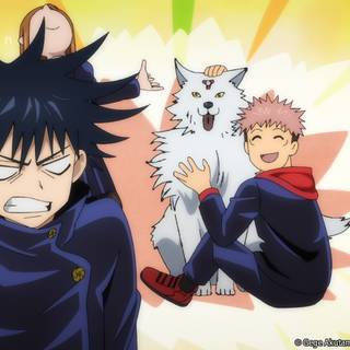 JJK Hello Kitty wallpaper