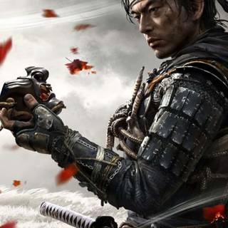 4k samurai iPhone wallpaper