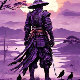 4k samurai iPhone wallpaper
